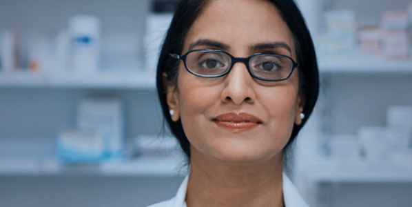 female pharmacist